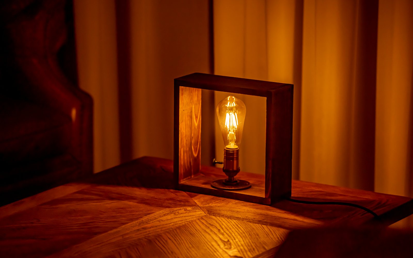 Vintage Pipe Lamp