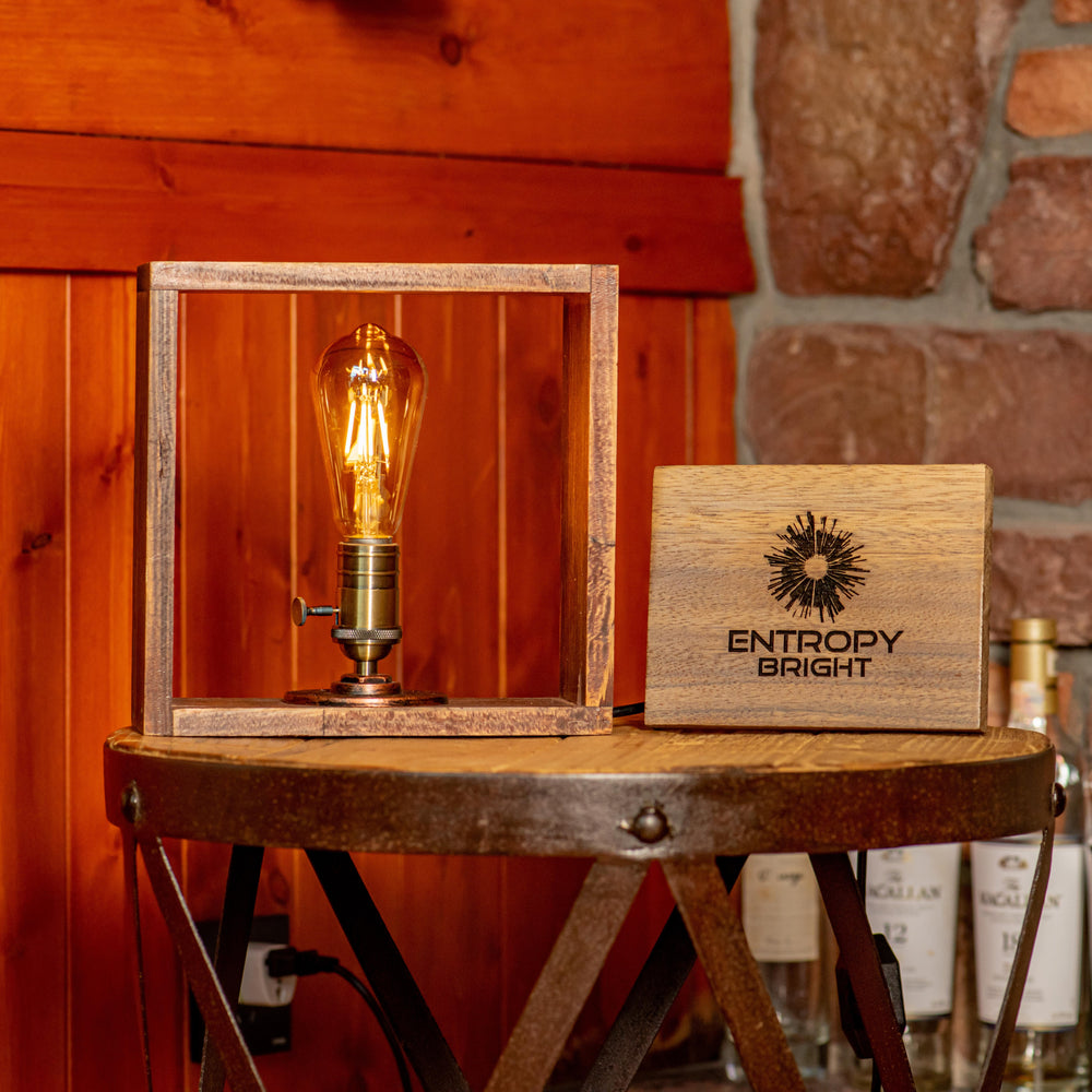 Cosmos Steampunk Pipe Lamp