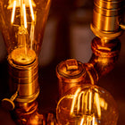 Shadow Steampunk Pipe Lamp - view 7