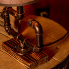 Whisper Steampunk Pipe Lamp - view 3