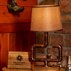 Whisper Steampunk Pipe Lamp - view 4