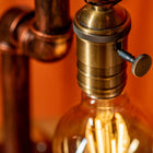 Aurora Steampunk Pipe Lamp - view 6
