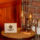 Nebula Steampunk Pipe Lamp - view 1