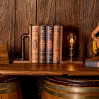 Myst Steampunk Pipe Lamp - view 2