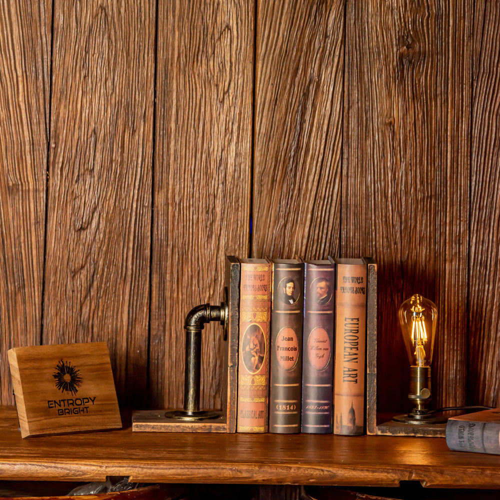 Myst Steampunk Pipe Lamp