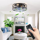 18-inch  Vintage Caged Ceiling Fan Light (Bulb Not Included) - view 1