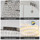16-inch Luxury Crystal LED Chandelier - view 7