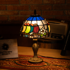 Rainbow Harmony Bloom Tiffany Lamp - view 6