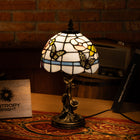 Golden Dawn Blossom Tiffany Lamp - view 6