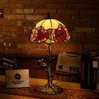 Blush Petal Harmony Tiffany Table Lamp - view 1