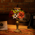 Rosy Sunrise Bliss Tiffany Lamp - view 8