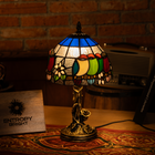Rainbow Harmony Bloom Tiffany Lamp - view 1