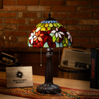 Amber Glow Harmony Tiffany Table Lamp - view 2