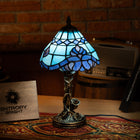 Azure Wave Bloom Tiffany Table Lamp - view 2