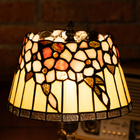 Amber Lily Bloom Tiffany Lamp - view 3