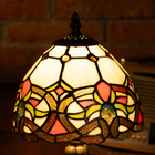 Ruby Flame Elegance Tiffany Lamp - view 3