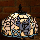 Twilight Petal Glow Tiffany Lamp - view 4