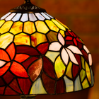 Amber Glow Harmony Tiffany Table Lamp - view 4