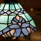 Azure Wave Bloom Tiffany Table Lamp - view 3