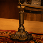 Amber Lily Bloom Tiffany Lamp - view 5