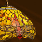 Dragonfly Serenade Tiffany Pendant - view 3